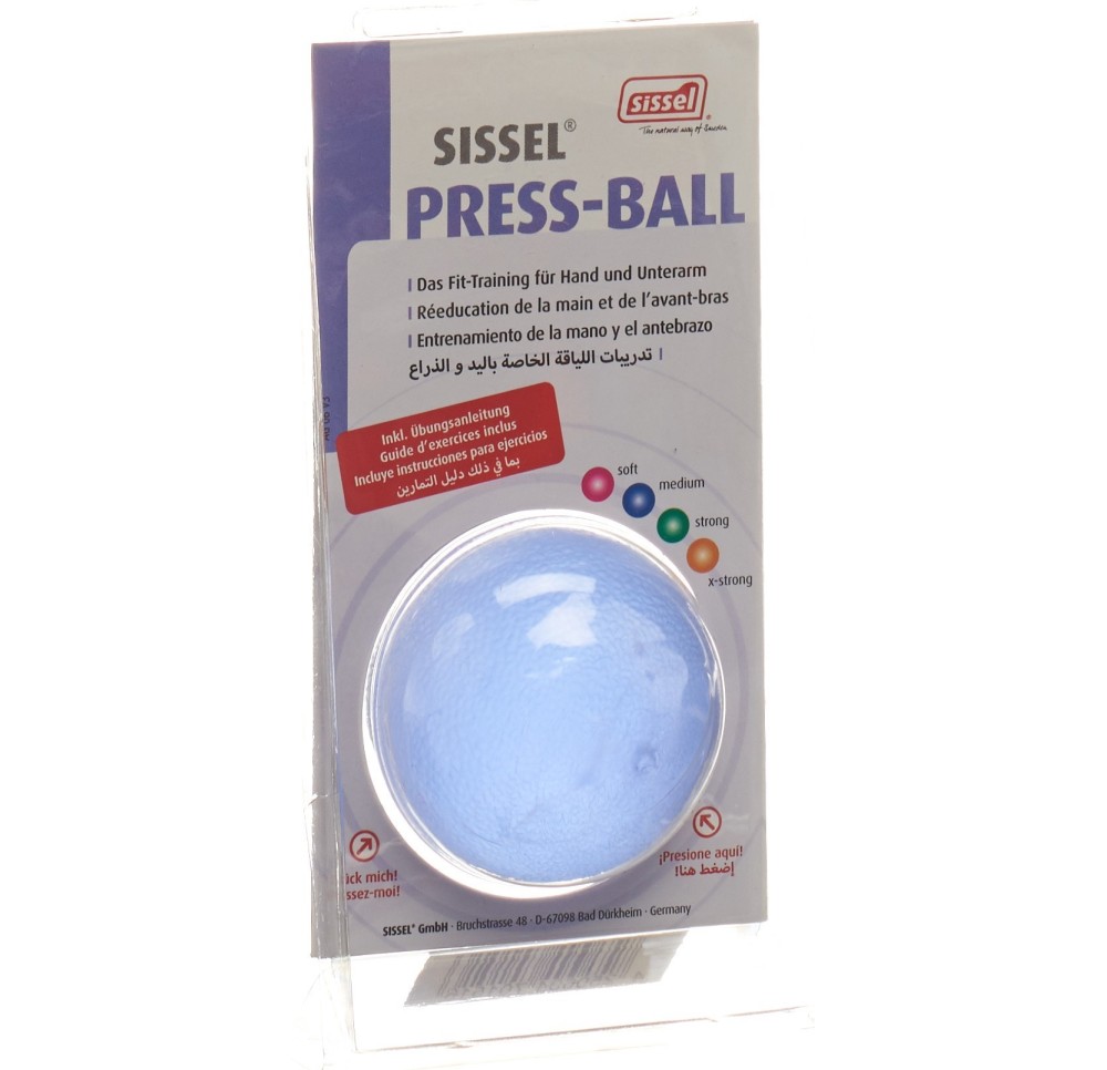 SISSEL press ball medium bleu SISSEL press ball medium bleu