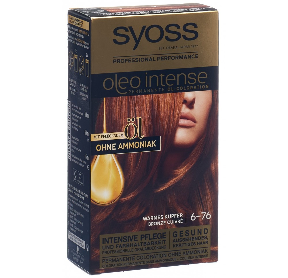 Syoss Oleo Intense 6-76 Bronze Cuivré