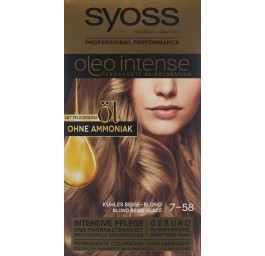 Syoss Oleo Intense 7-58 Blond Beige Glacé