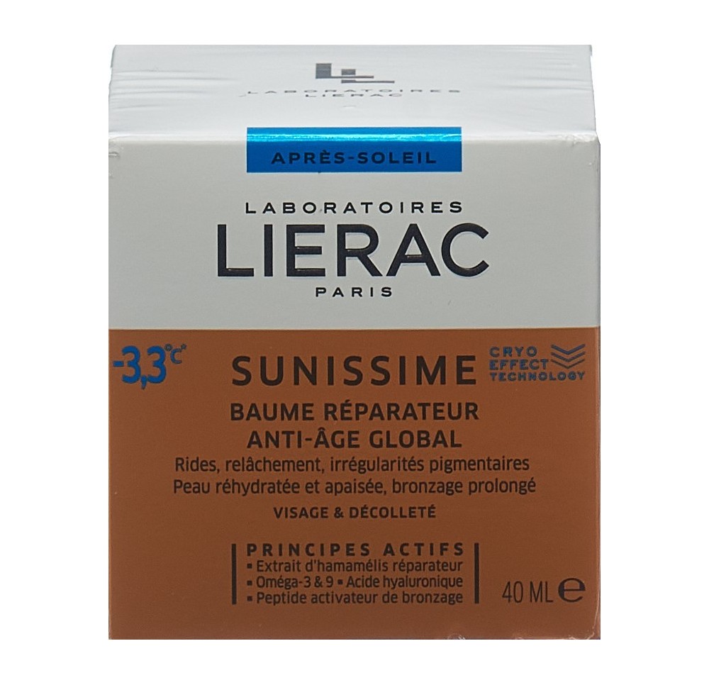 Lierac Sunissime Baume réparateur bte 40 ml