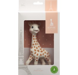 Sophie la girafe dans sa boîte cadeau