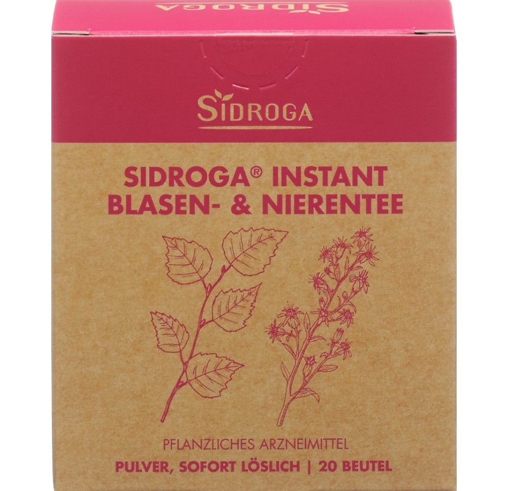 Sidroga instant tisane vessie & reins sach 20 pce