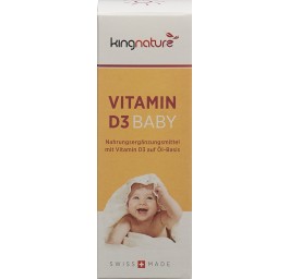 Kingnature VITAMIN D3 BABY 400 UI drops fl 30 ml