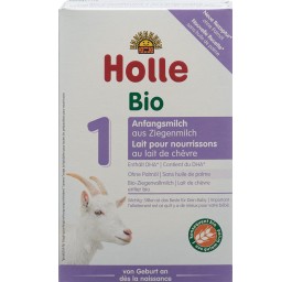 Holle lait pour nourrissons 1 au lait de chèvre bio 400 g