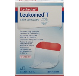 Leukomed T skin sensitive 5x7.5cm 5 pce