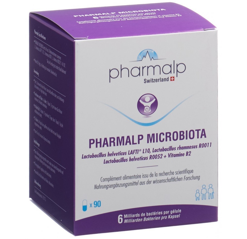 Pharmalp MICROBIOTA gélules blist 90 pce