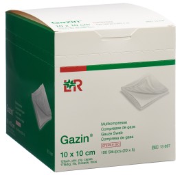 GAZIN compres gaze set 10x10cm 12p st 20 x 5 pce
