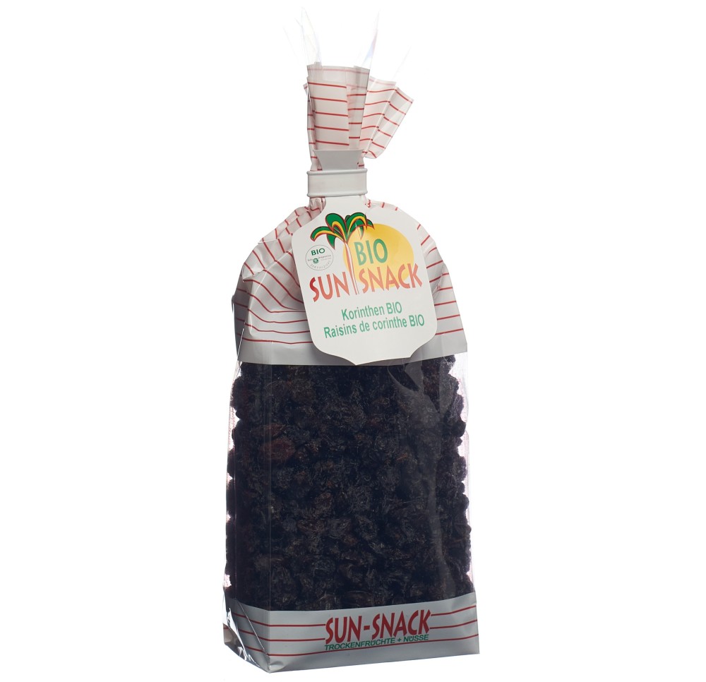 BIO SUN SNACK raisins corinthe bio sach 200 g BIO SUN SNACK raisins corinthe bio sach 200 g