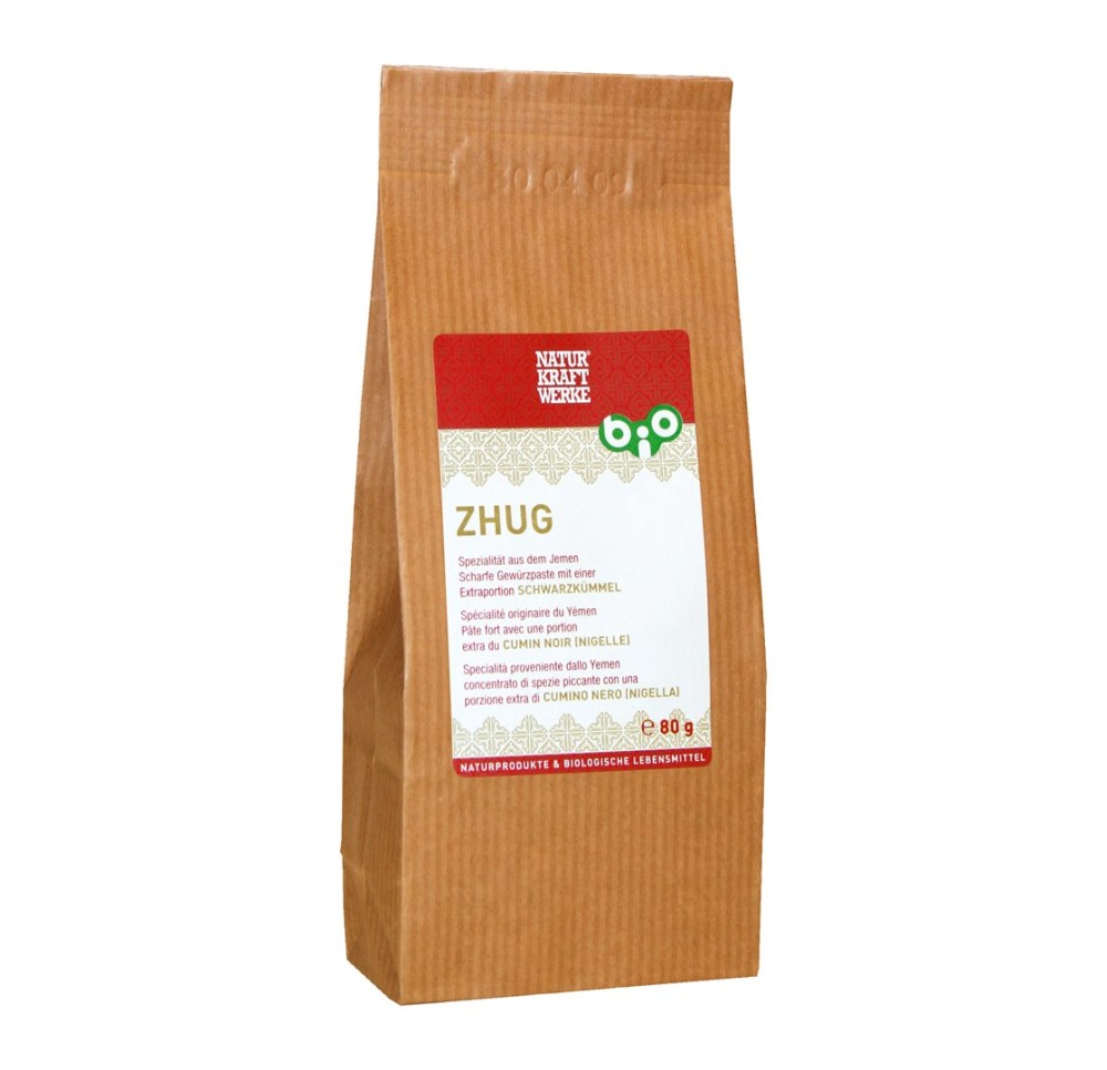 NATURKRAFTWERKE Zhug Mélange d'épices bio 80 g