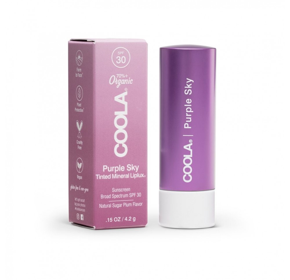 Coola Suncare Mineral Liplux Stick SPF30 Purple Sky (Purple)