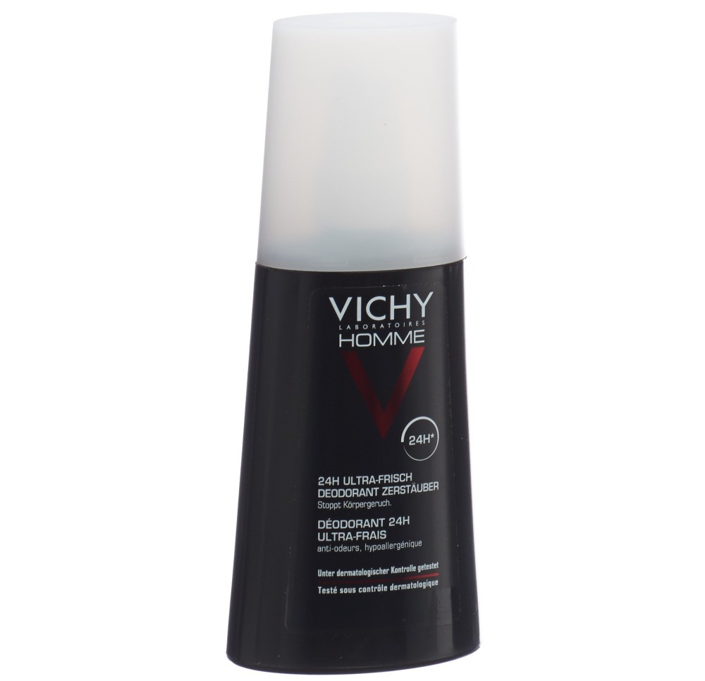 VICHY Homme déo ultra-frais vapo 100 ml