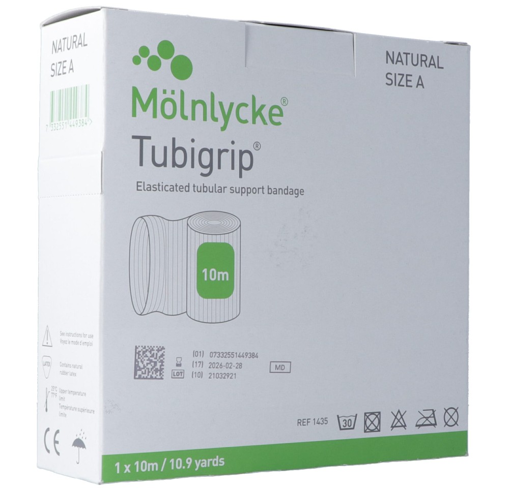 TUBIGRIP bandage tubulaire A 10mx4.5cm nature TUBIGRIP bandage tubulaire A 10mx4.5cm nature