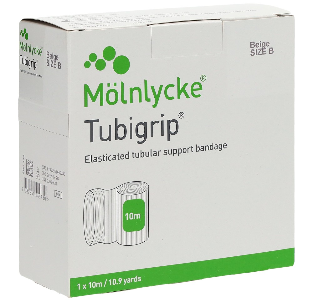 TUBIGRIP bandage tubulaire B 10mx6.25cm beige TUBIGRIP bandage tubulaire B 10mx6.25cm beige