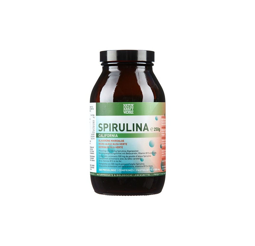 NATURKRAFTWERKE Spirulina Californ compr 500 pce