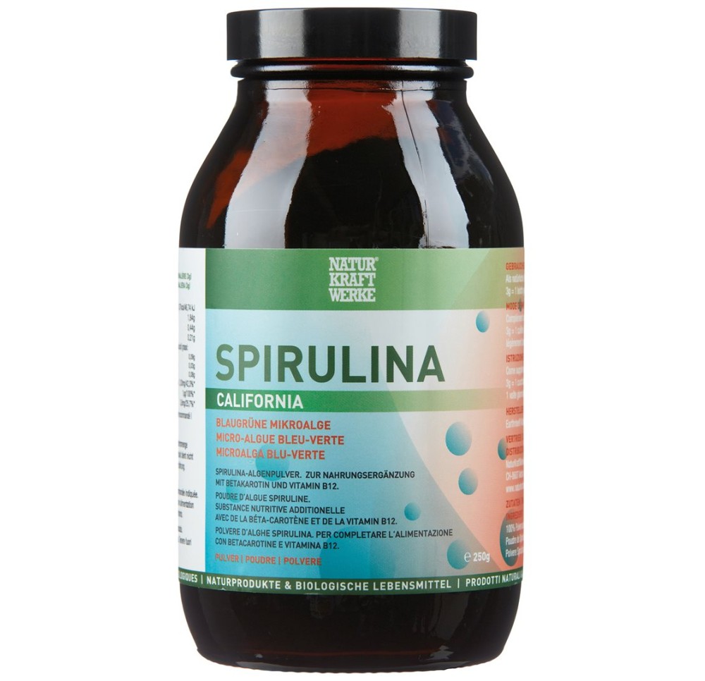 NATURKRAFTWERKE Spirulina California Poudre 250 g