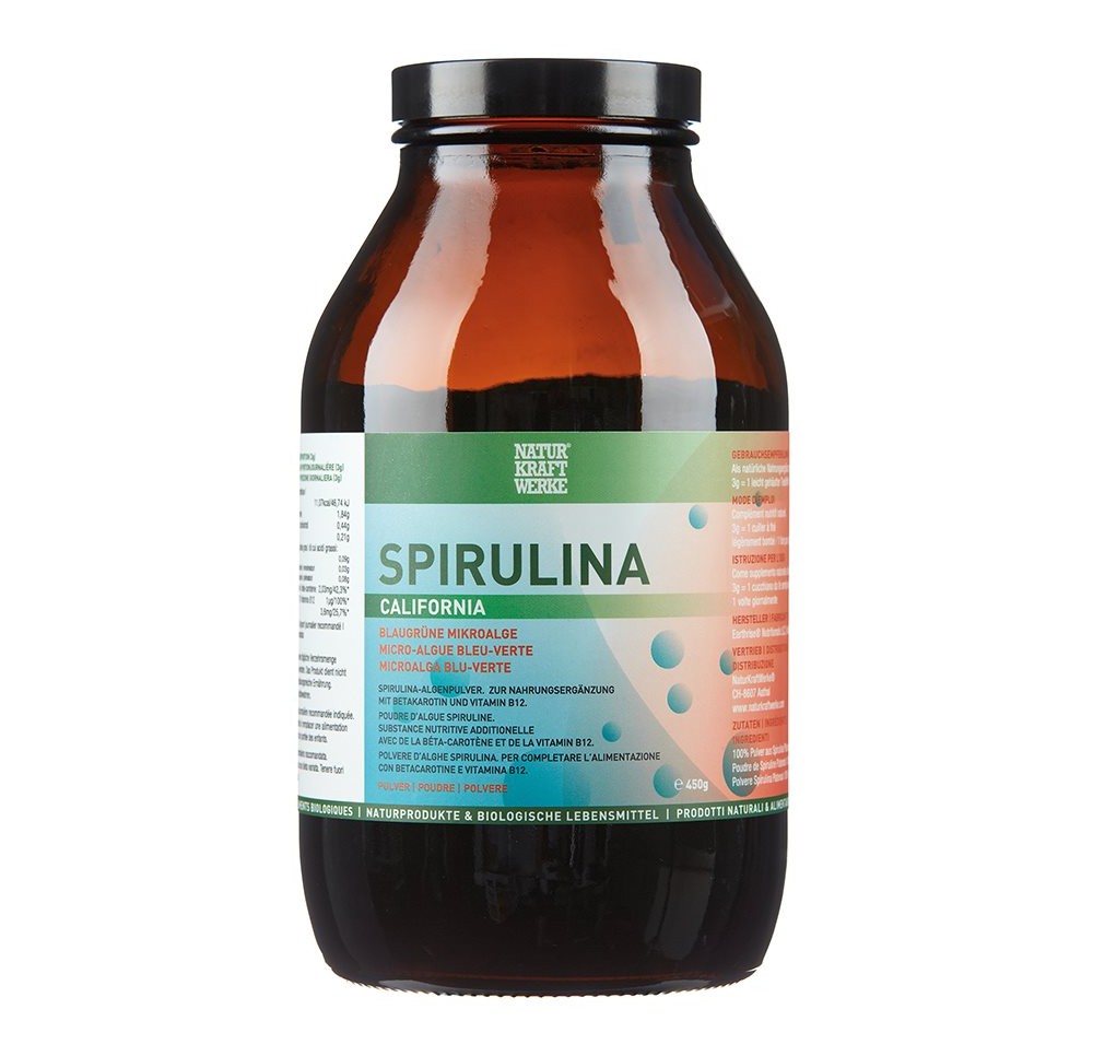 NATURKRAFTWERKE Spirulina California Poudre 450 g
