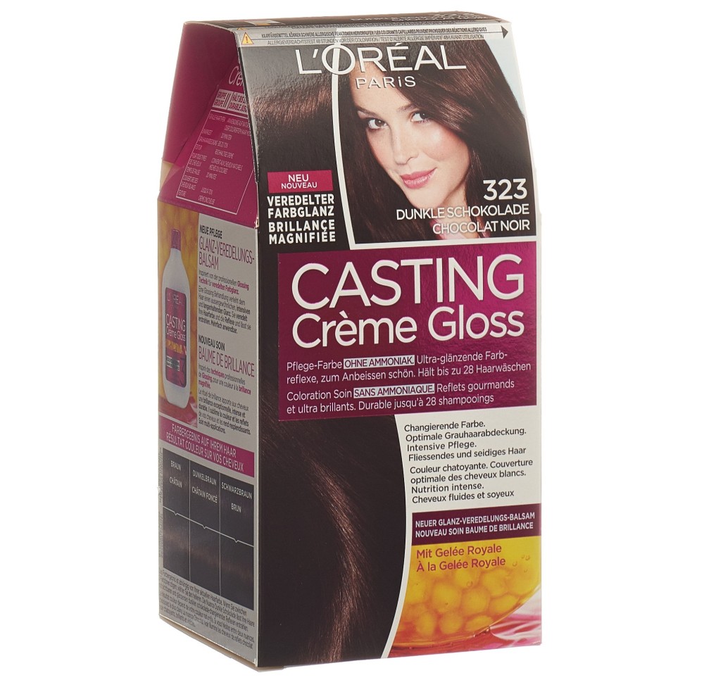 CASTING crème gloss 323 chocolat noir CASTING crème gloss 323 chocolat noir