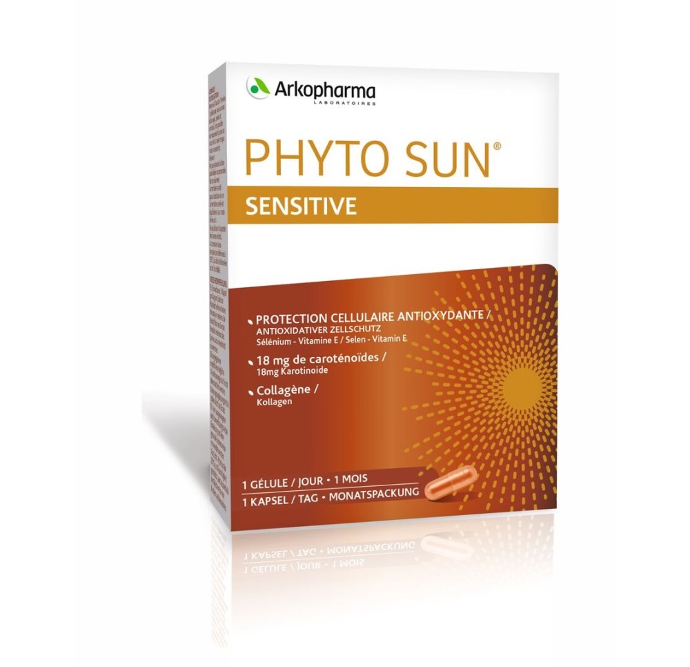 PHYTO SUN sensitive caps 30 pce PHYTO SUN sensitive caps 30 pce