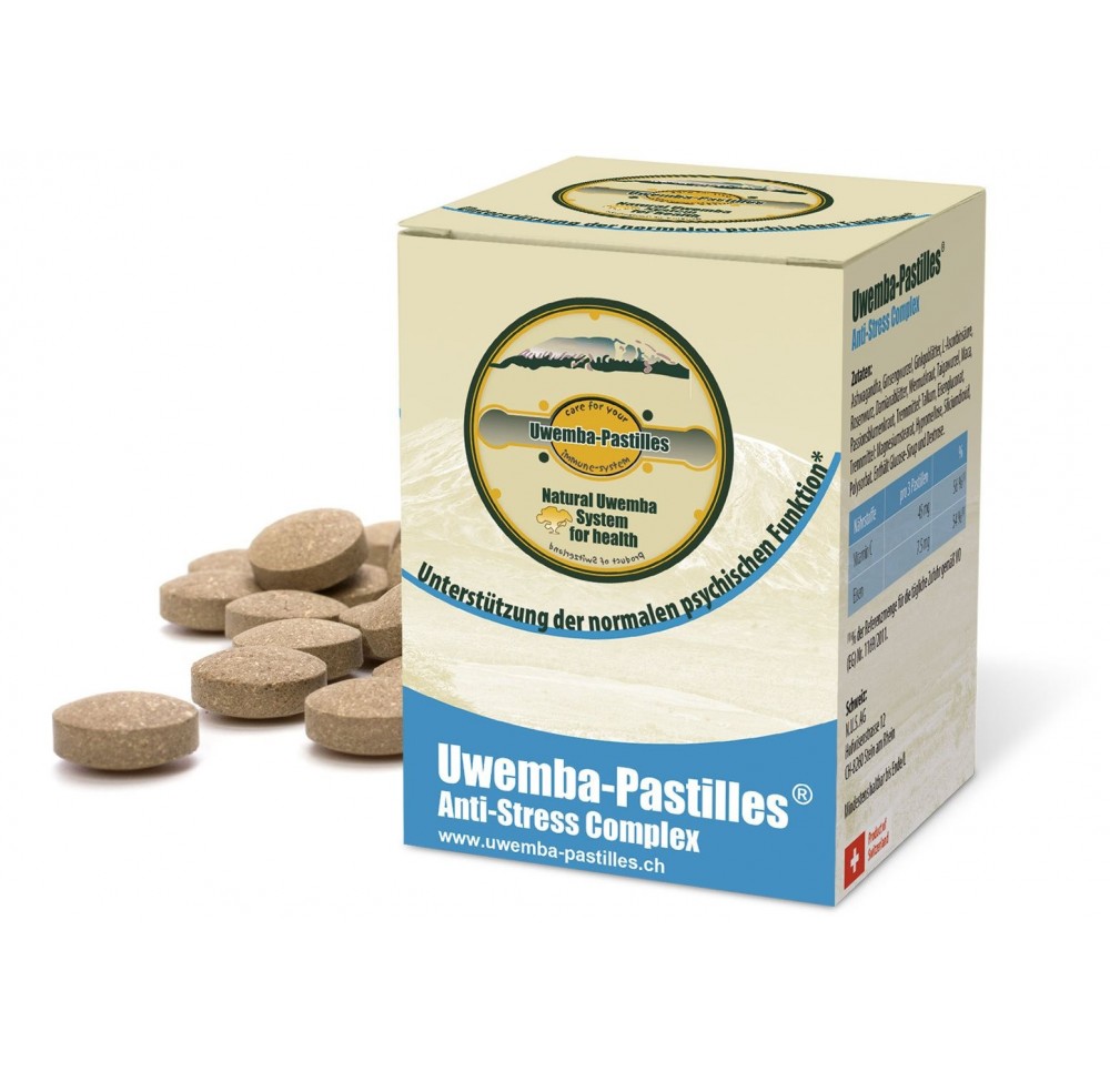 Uwemba-Pastilles Anti-Stress Complex bte 135 pce