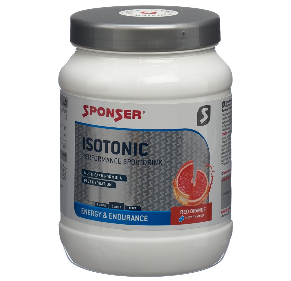 SPONSER Isotonic Red Orange bte 1000 g