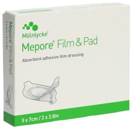 MEPORE Film & Pad 5x7cm oval 5 pce