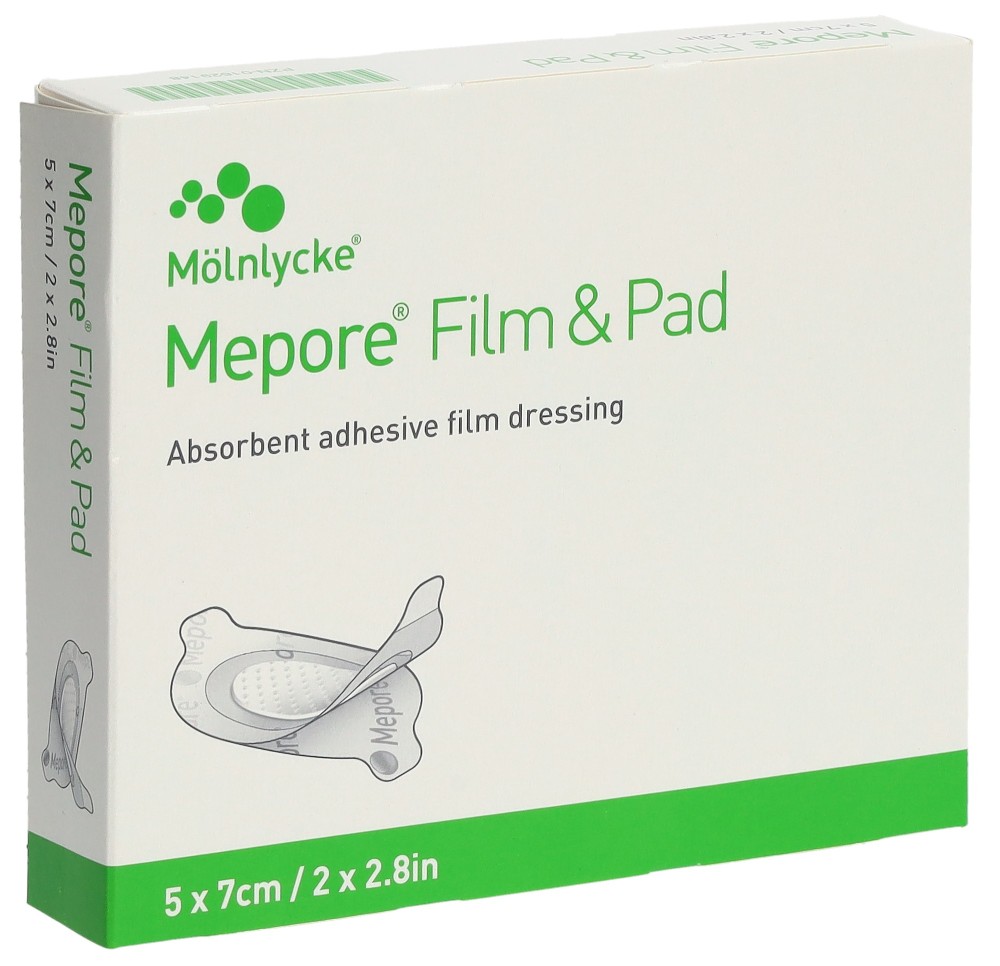MEPORE Film & Pad 5x7cm oval 5 pce