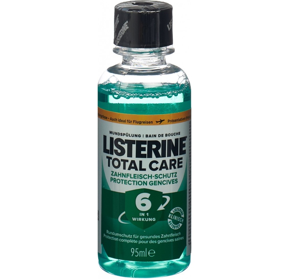 Listerine Total Care bain de bouche protection des gencives fl 95 ml