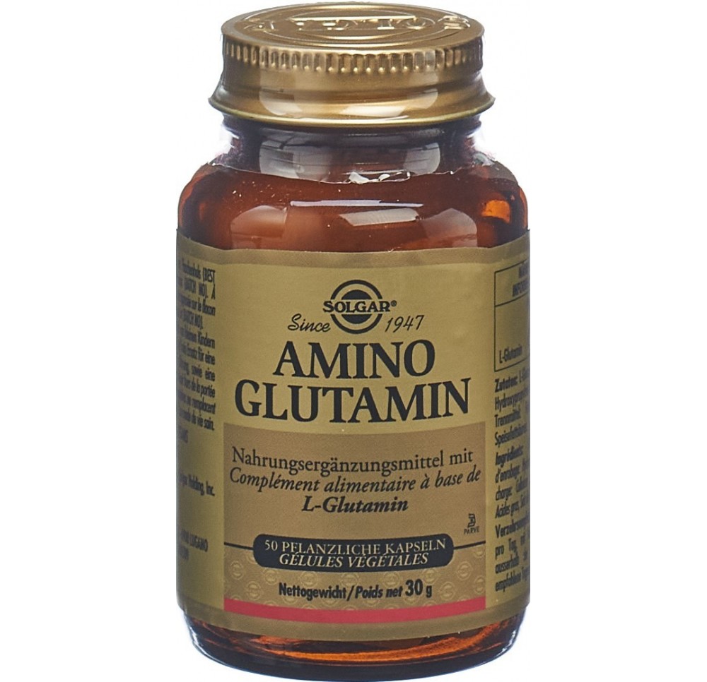 Solgar Amino Glutamin caps fl 50 pce