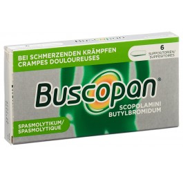 BUSCOPAN supp 10 mg 6 pce