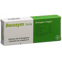 BECOZYM forte drag 20 pce