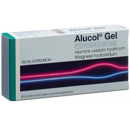 ALUCOL Gel susp menthe fl 130 ml