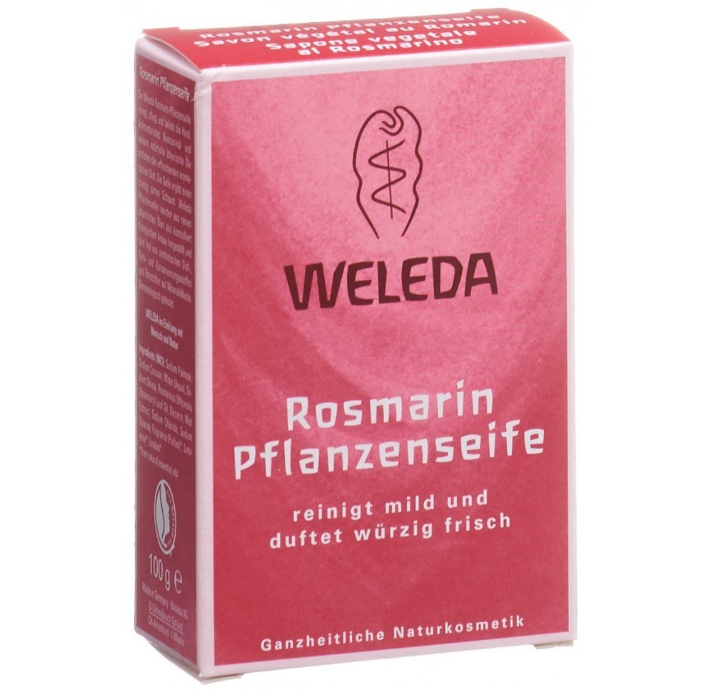 WELEDA savon romarin 100 g