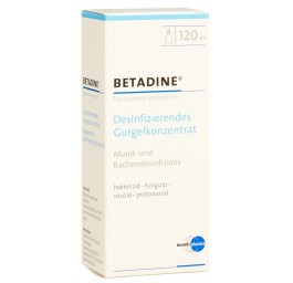 BETADINE gargarisme concentré 120 ml