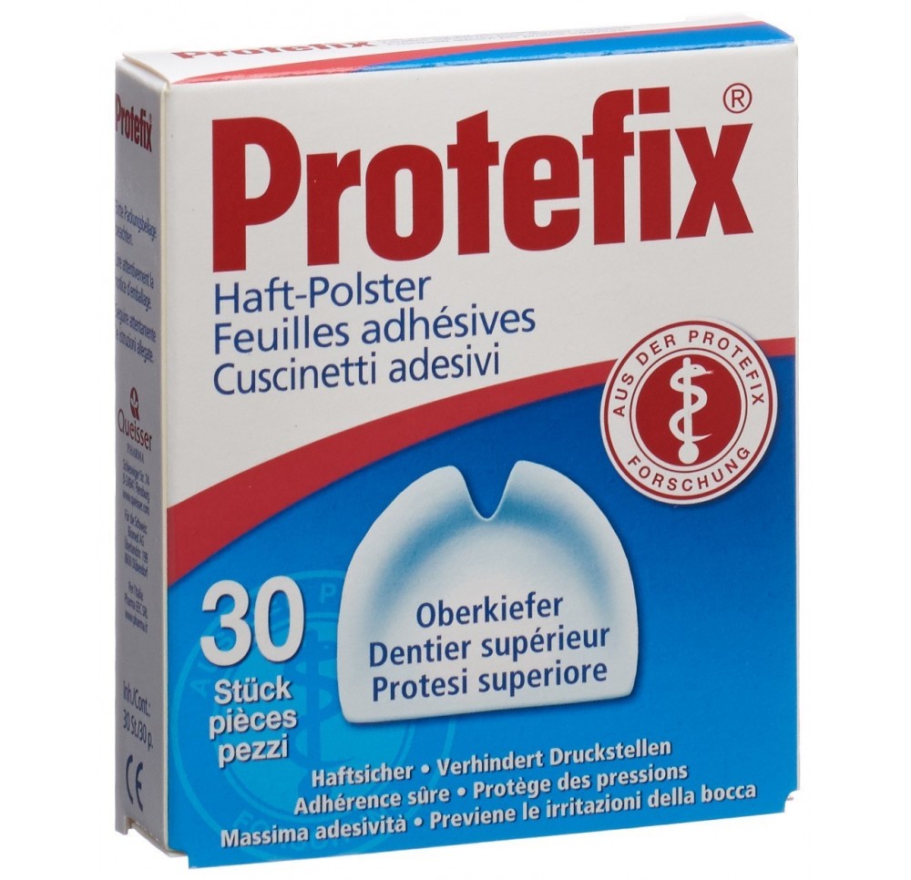 PROTEFIX coussins adhésifs mâchoire supér 30 pce