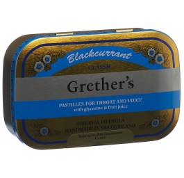 GRETHERS Blackcurrant past bte 110 g