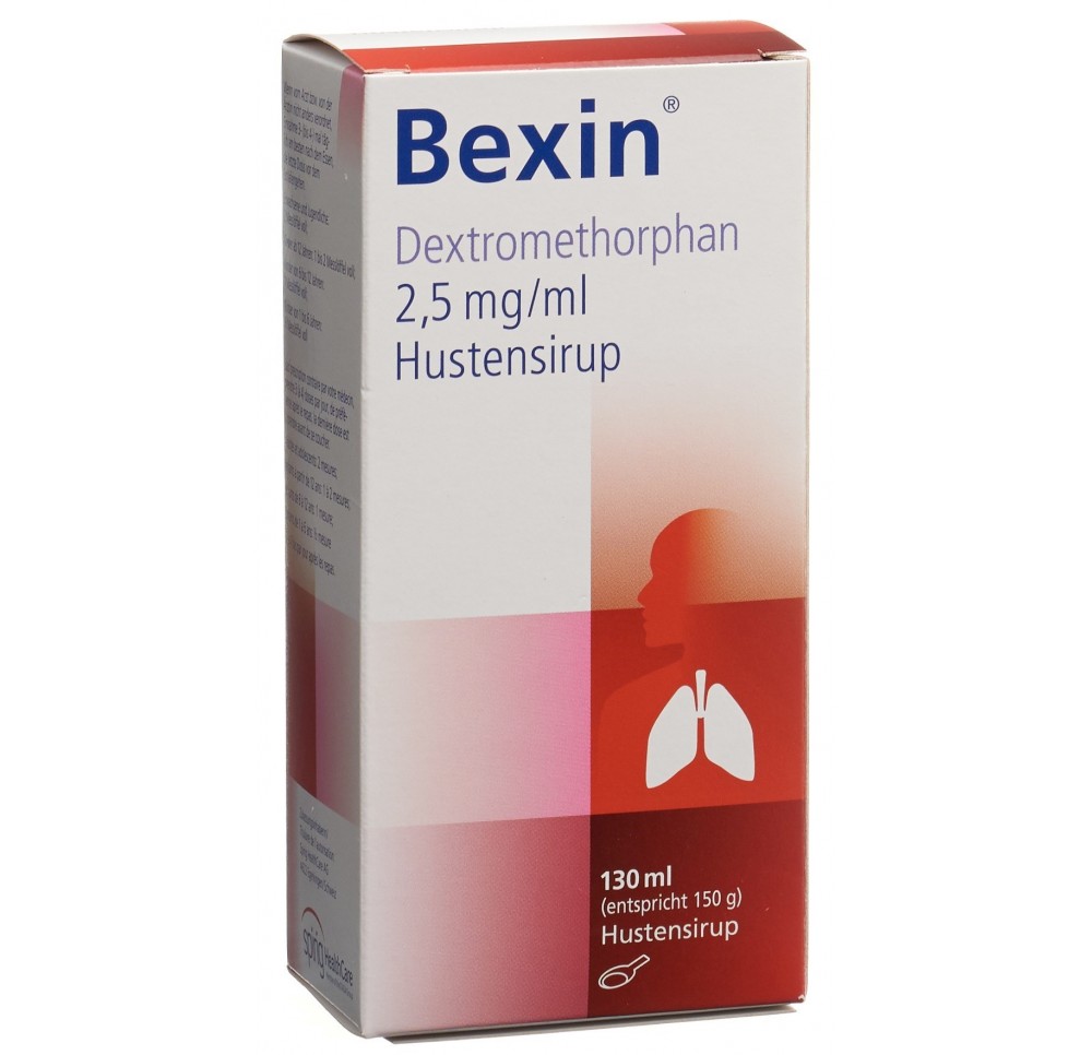 BEXINE sirop 25 mg/10ml fl 130 ml