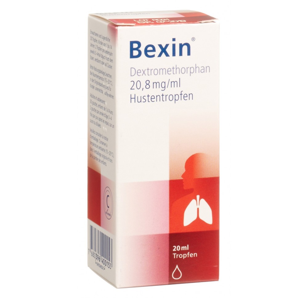 BEXINE gouttes 20.8 mg/ml fl 20 ml