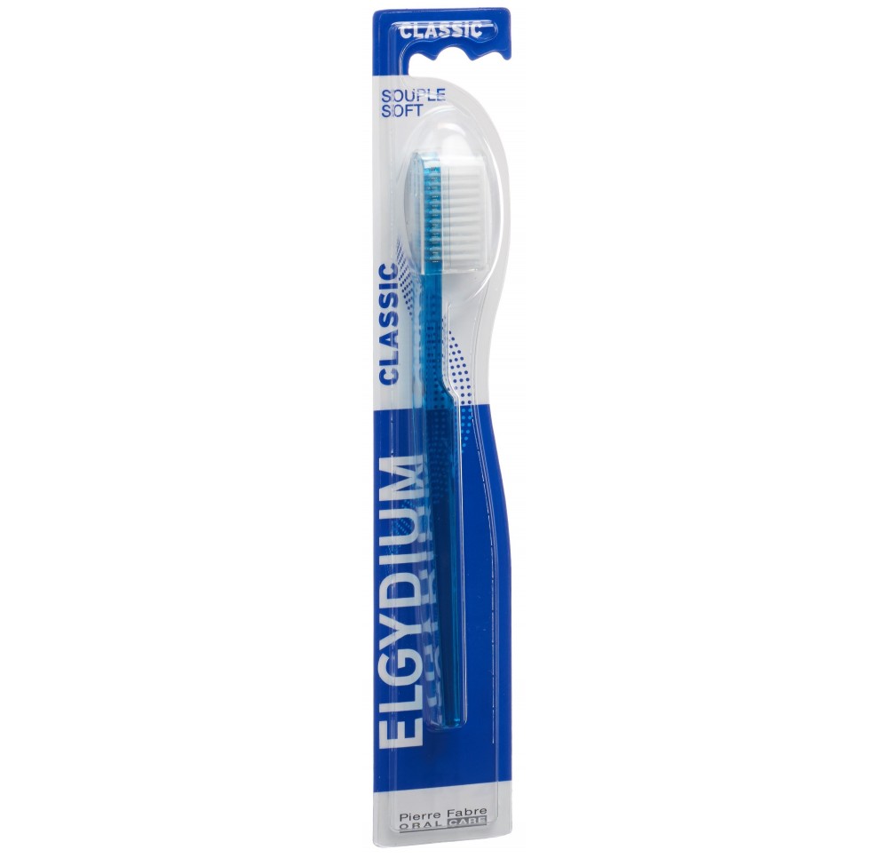 ELGYDIUM Classic brosse dents adulte souple