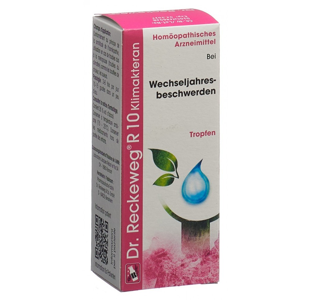 RECKEWEG R10 Klimakteran gouttes fl 50 ml