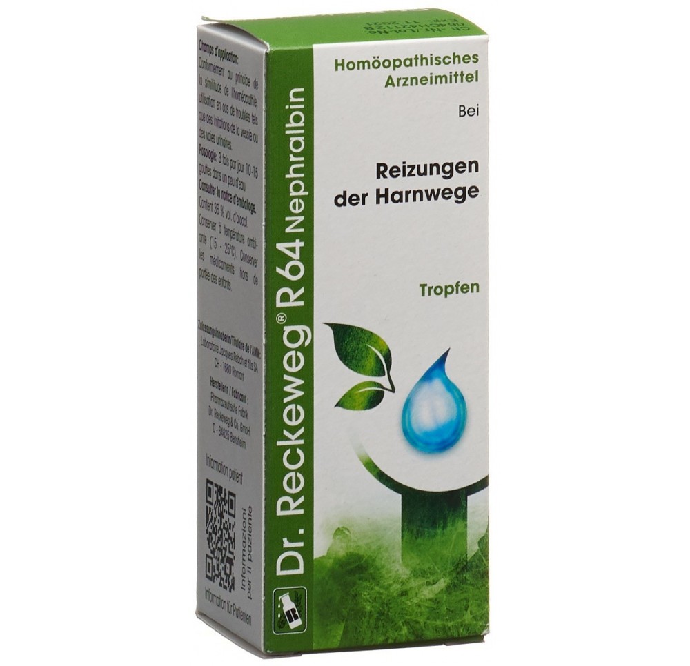 RECKEWEG R64 Nephralbin gouttes fl 50 ml