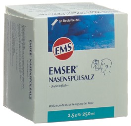 EMSER sel de rinçage nasal 50 sach 2.5 g