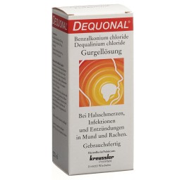 DEQUONAL gargarisme 200 ml