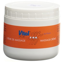 VITAL SPORT crème massage bte 500 ml