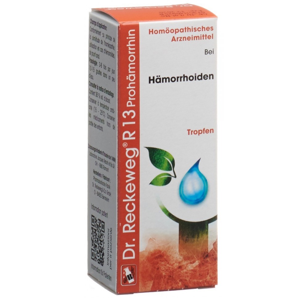 RECKEWEG R13 Prohämorrhin gouttes fl 50 ml