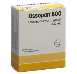 OSSOPAN cpr pell 830 mg 40 pce