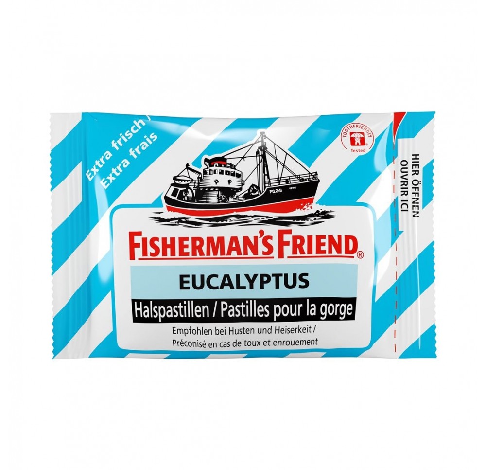 FISHERMAN'S FRIEND eucalyptus s suc sach 25 g