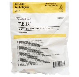 TED mi-bas petit normal blanc 1 paire