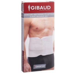 GIBAUD ceinture abdominale élast Gr2 76-90cm blanc