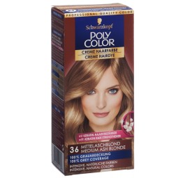 POLYCOLOR crème teinture 36 blond cendre moy