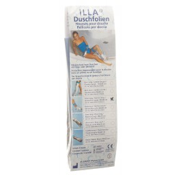 ILLA protection douche 80x40cm pied gen sach 5 pce